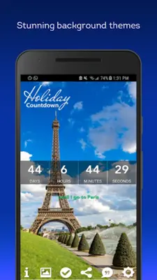 Holiday Countdown 2022 android App screenshot 1